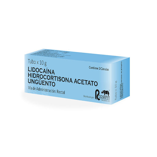 Lidocaina - Hidrocortisona Ung 10 Grs