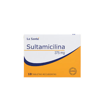 Sultamicilina 375 Mg 10 Tabletas LS
