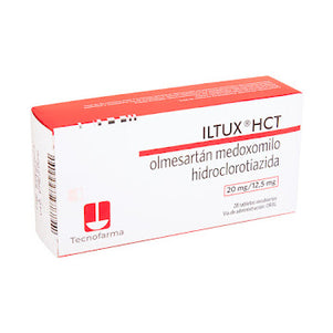 Iltux Hct 20 Mg 28 Comprimidos