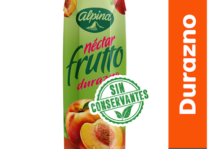 Nectar Alpina Frutto Durazno 1000 Ml