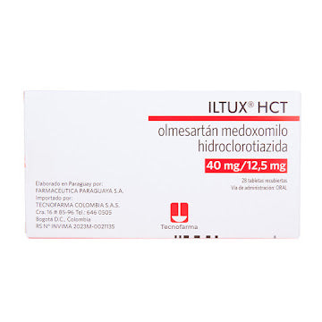 Iltux Hct 40 Mg/12.5 Mg 28 Comprimidos