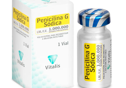 Penicilina G Sodica 1 Mui 1 Ampolla Vt
