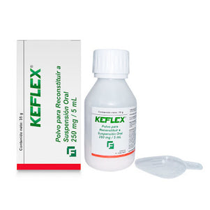 Keflex Polvo Para Reconstituir 250Mg/5Ml