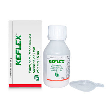 Keflex Polvo Para Reconstituir 250Mg/5Ml