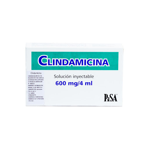 Clindamicina 600 Mg/4Ml 100 Amp