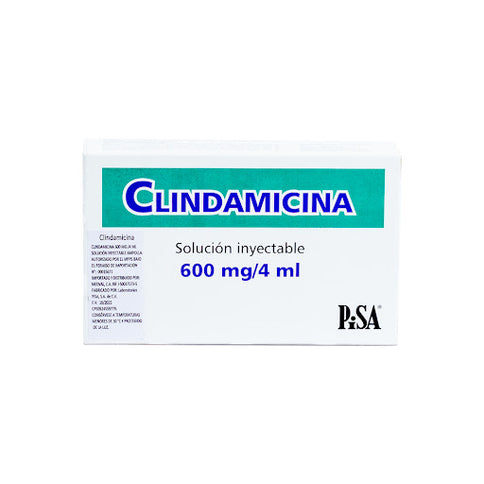 Clindamicina 600 Mg/4Ml 100 Amp