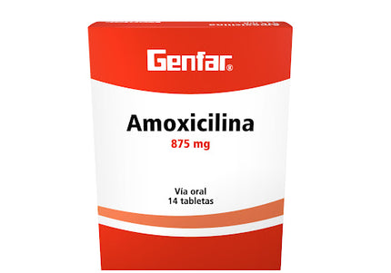 Amoxicilina 875 Mg 14 Tabs Gf