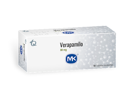 Verapamilo 80 Mg 50 Tbs Mk