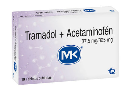 Tramadol 37 5 Mg Acetam 325 Mg 10 Tbs Mk