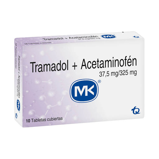 Tramadol 37 5 Mg Acetam 325 Mg 10 Tbs Mk
