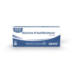 Hioscina N-Butil Bromuro 10 Mg 20 Tabletas