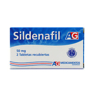 Sildenafil 50 Mg 2 Tabletas Ag