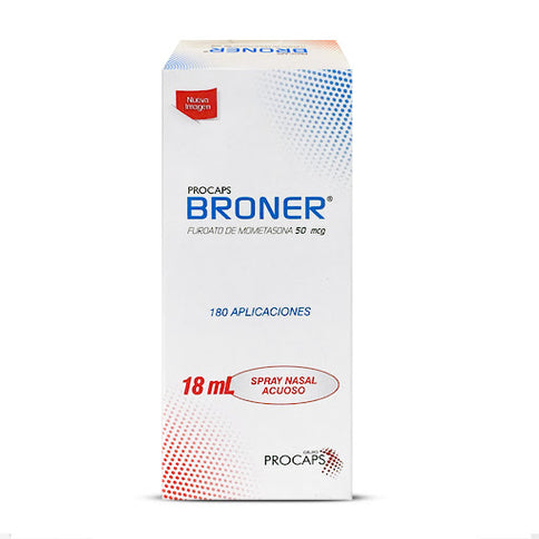 Broner 0.50 Mg Inhalador 18 Ml