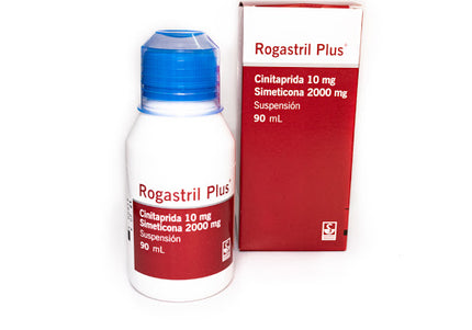 Rogastril Plus Susp.10/2000Mg 90 Ml