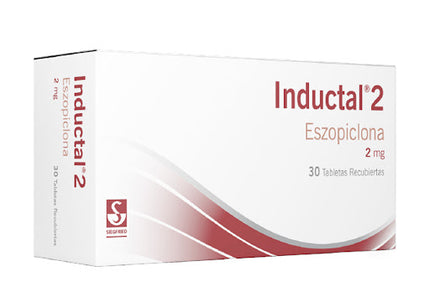 Inductal Eszopiclona 2 Mg 30 Tabletas