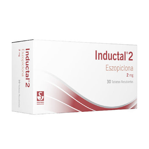 Inductal Eszopiclona 2 Mg 30 Tabletas