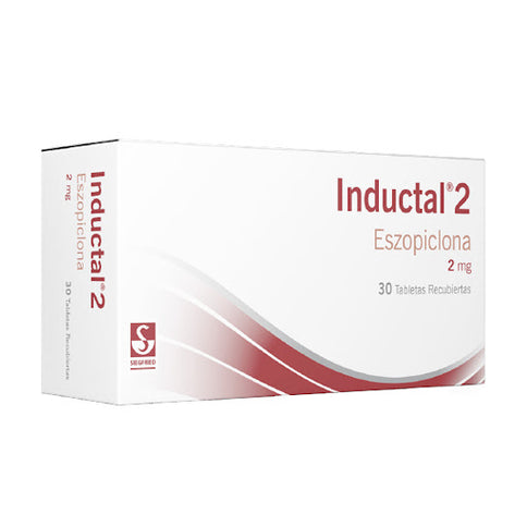 Inductal Eszopiclona 2 Mg 30 Tabletas