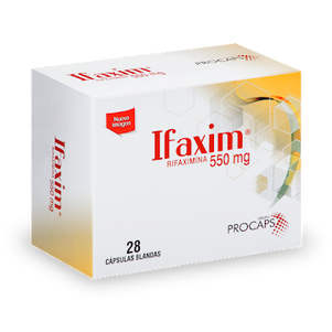 Ifaxim 550 Mg 28 Capsulas