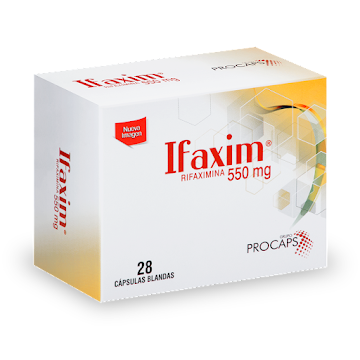 Ifaxim 550 Mg 28 Capsulas