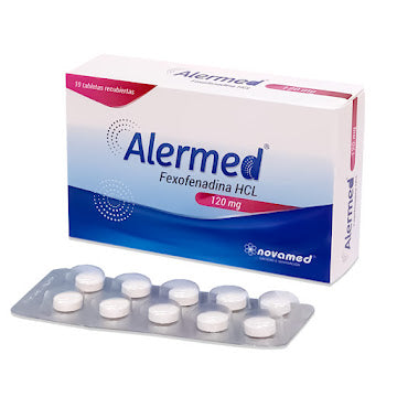 ALEREND (FEXOFENADINA ) 120 MG 10 TBS
