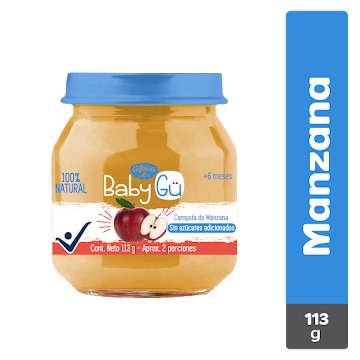 Compota Alpina Baby Gu Manzana 113 Gr