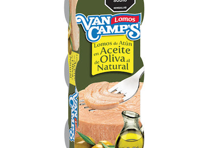 Atun Van Camps Aceite Olivas 80 Gr 3 Unidades