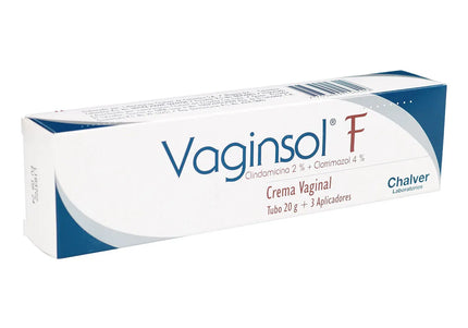 Vaginsol F Crema Vaginal 20 Gr 3 Aplicaciones