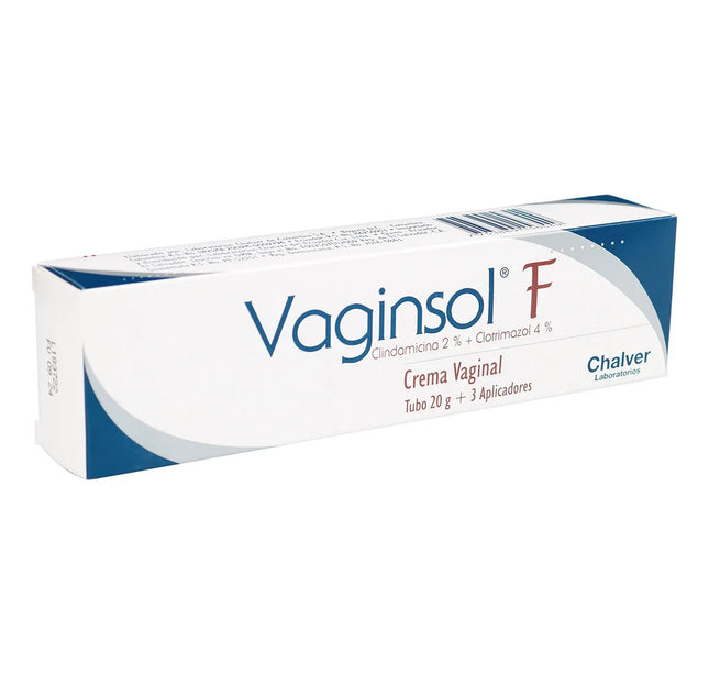 Vaginsol F Crema Vaginal 20 Gr 3 Aplicaciones