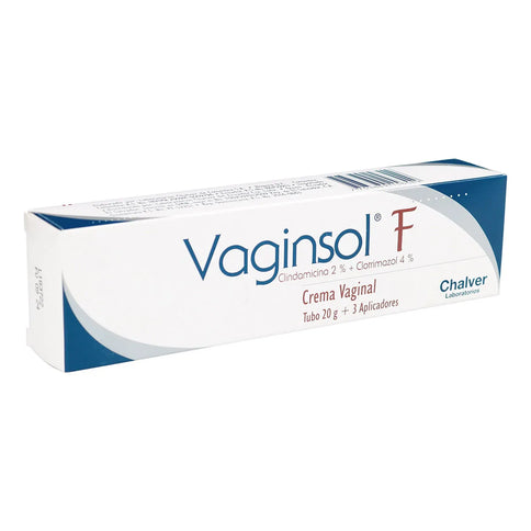 Vaginsol F Crema Vaginal 20 Gr 3 Aplicaciones