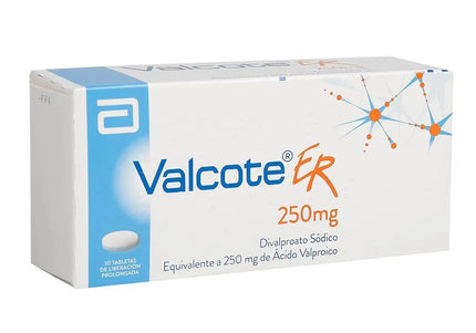 Valcote 250 Mg 30 Tabletas