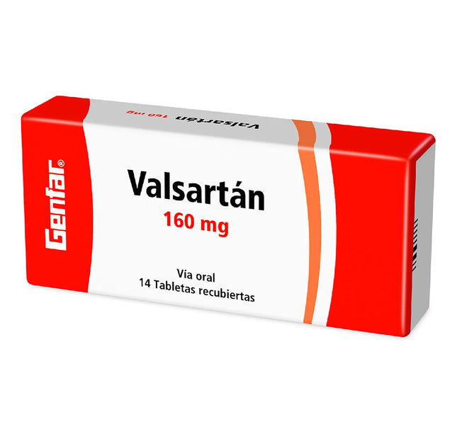 Valsartan 160 Mg 14 Tbs Gf