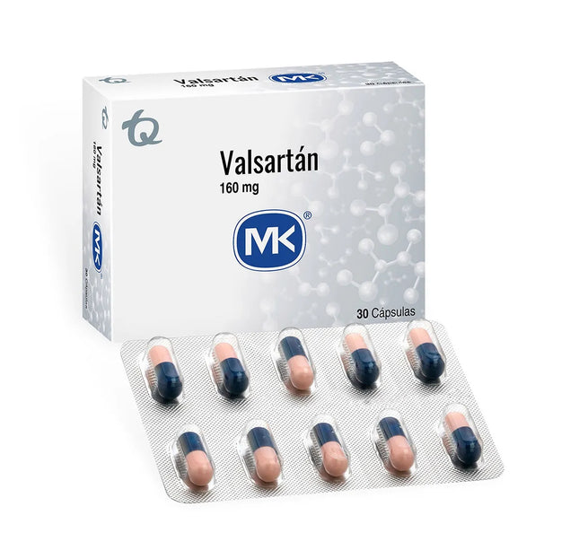 Valsartan 160 Mg 30 Tbs Mk