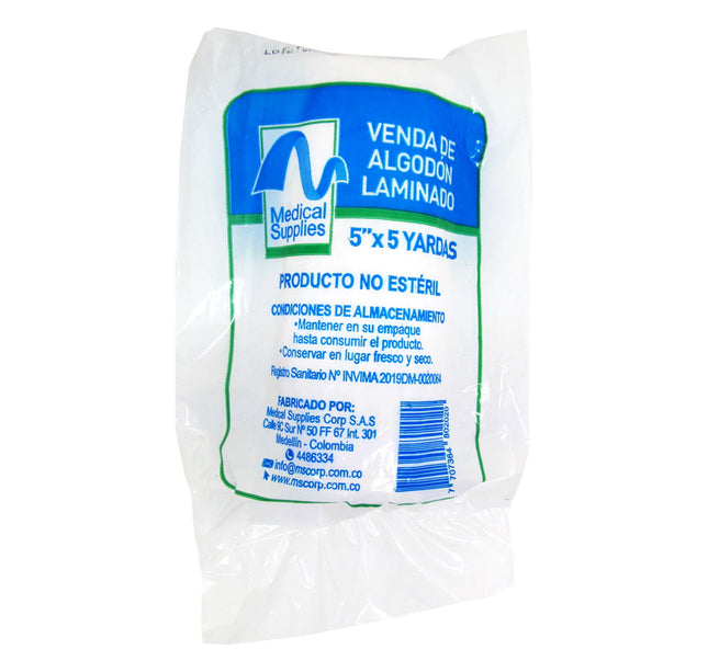 Algodon Laminado Medical 5X5