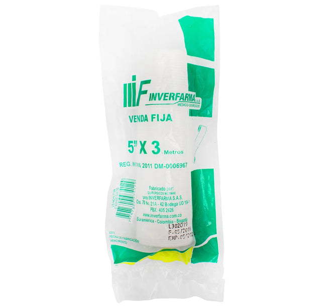 Venda Fija Blanca 5X3 Mt Mer Max Inverfarma