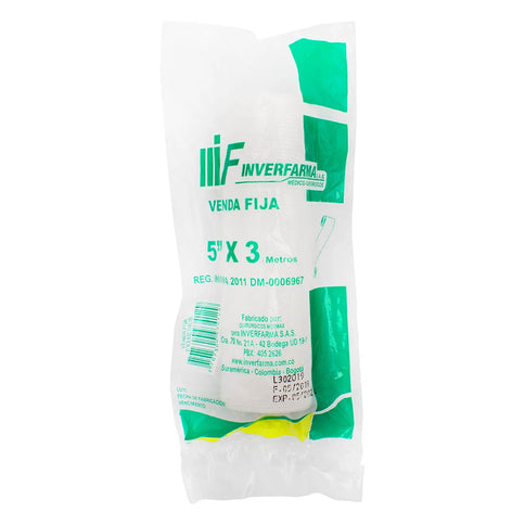 Venda Fija Blanca 5X3 Mt Mer Max Inverfarma
