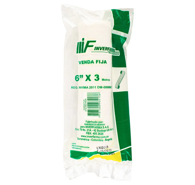 Venda Fija Blanca 6X3 Mt Mer Max Inverfarma