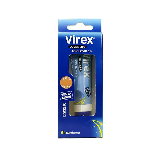 Virex Cover Lips Crema 5% Tubo 10 Gr