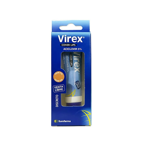 Virex Cover Lips Crema 5% Tubo 10 Gr