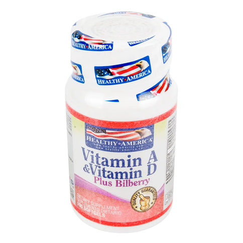 Vitamin A Y D 100 Softgels Healthy