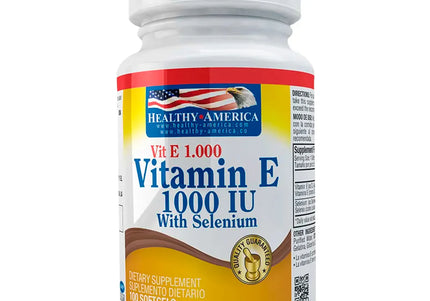 Vitamina E Caps 1000 Iu 100 Softgels