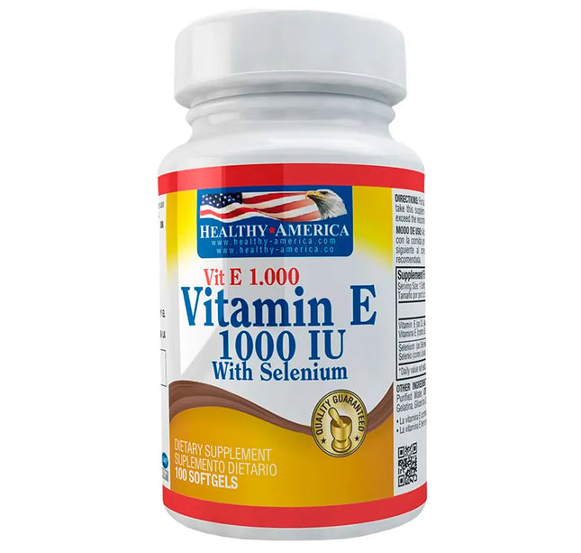 Vitamina E Caps 1000 Iu 100 Softgels