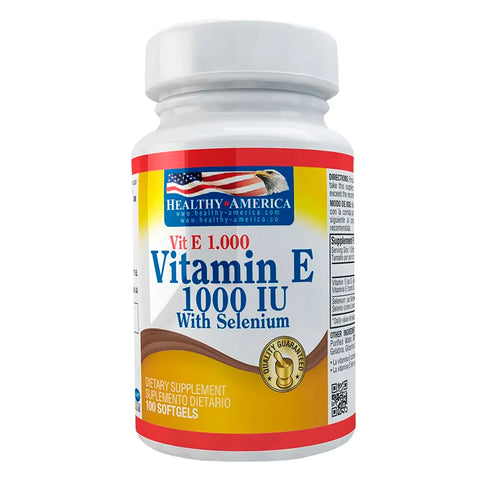Vitamina E Caps 1000 Iu 100 Softgels