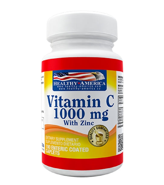 Vitamin C 1.000 Plus Zinc Healthy 100Tab