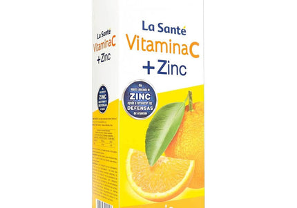 Vitamina C 500Mg + Zinc Naranja 100Tbs Mast