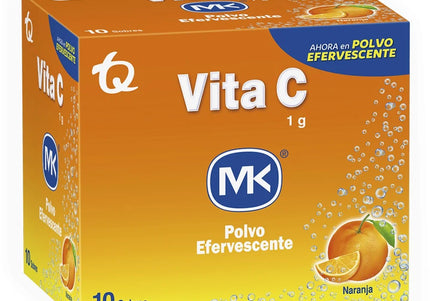 Vitamina Vita C 1G Naranja Efe 10Tbs Mk