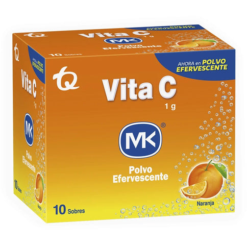 Vitamina Vita C 1G Naranja Efe 10Tbs Mk