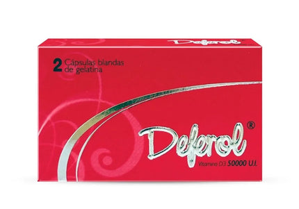 Deferol 50000 Ui 2 Capsulas