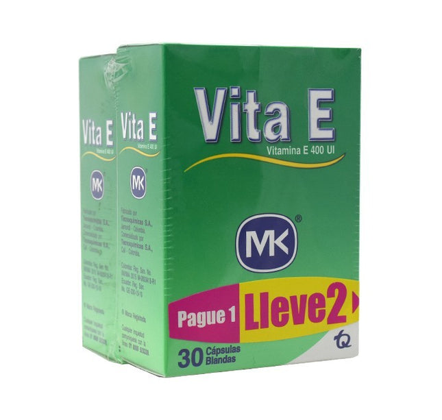 Vitamina E 400 Ui 30 Caps Mk Pg 1 Ll 2