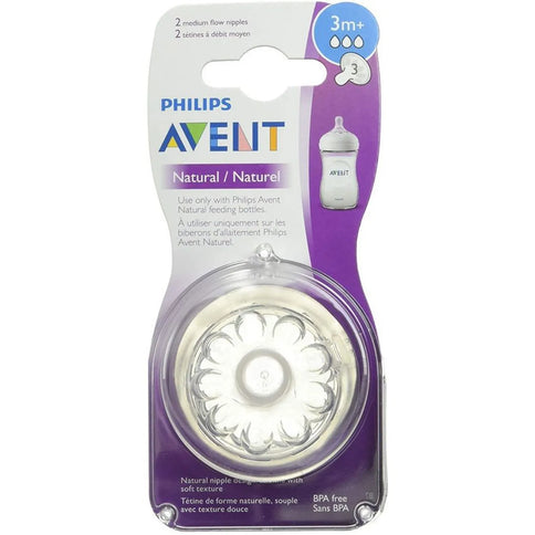 Chupo Philips Avent Flujo Medio 3M+