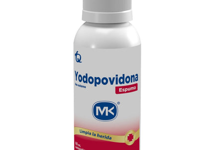 Yodopovidona Espuma 60 Ml Mk